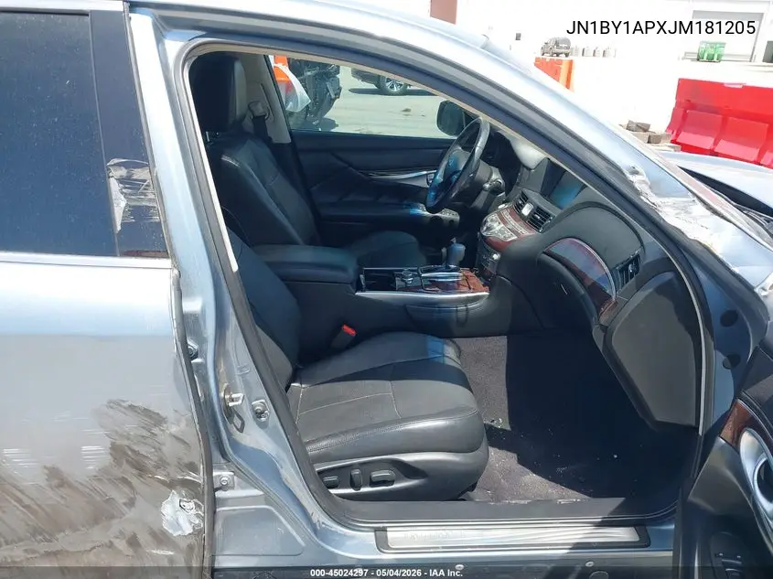 2018 Infiniti Q70 3.7 Luxe VIN: JN1BY1APXJM181205 Lot: 45024297