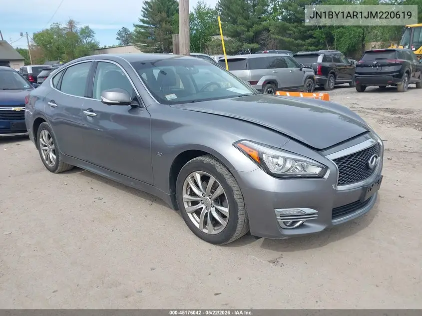 2018 Infiniti Q70 3.7X Luxe VIN: JN1BY1AR1JM220619 Lot: 45176042