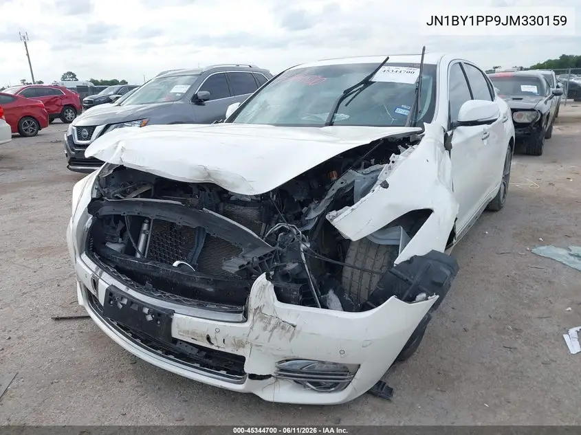 2018 Infiniti Q70L 3.7 Luxe VIN: JN1BY1PP9JM330159 Lot: 45344700