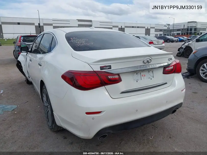 2018 Infiniti Q70L 3.7 Luxe VIN: JN1BY1PP9JM330159 Lot: 45344700