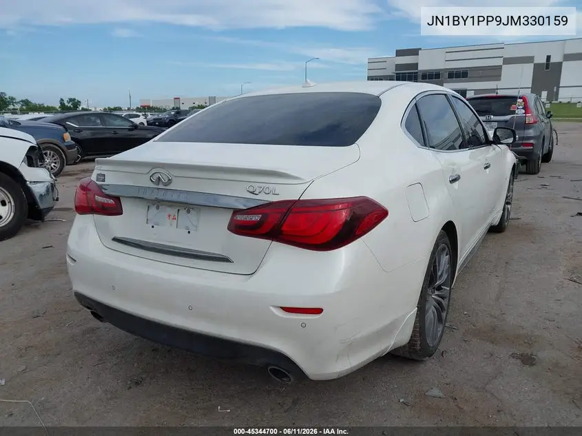 2018 Infiniti Q70L 3.7 Luxe VIN: JN1BY1PP9JM330159 Lot: 45344700
