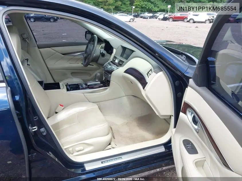 2019 Infiniti Q70L 3.7 Luxe VIN: JN1BY1PP1KM685554 Lot: 45200572