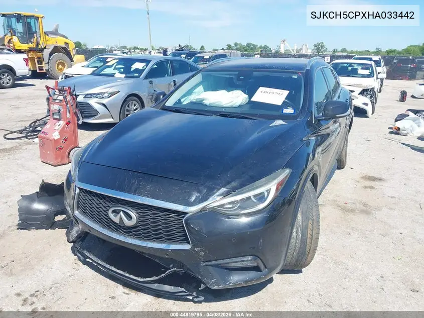 2017 Infiniti Qx30 Premium VIN: SJKCH5CPXHA033442 Lot: 44819795