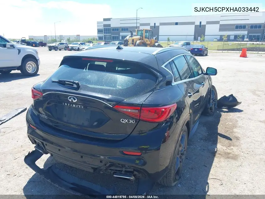 2017 Infiniti Qx30 Premium VIN: SJKCH5CPXHA033442 Lot: 44819795
