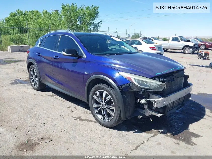 2017 Infiniti Qx30 Premium VIN: SJKCH5CR8HA014776 Lot: 44892935