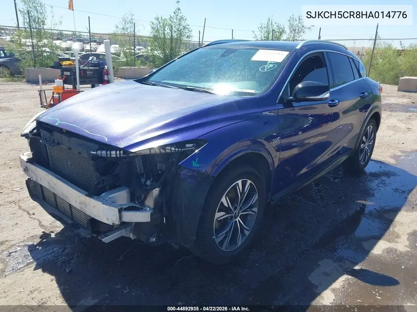 2017 Infiniti Qx30 Premium VIN: SJKCH5CR8HA014776 Lot: 44892935
