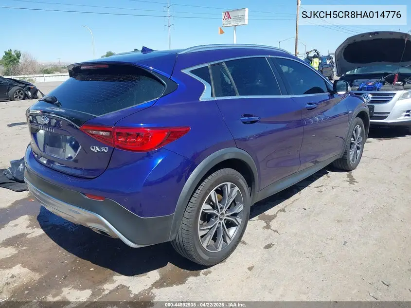 2017 Infiniti Qx30 Premium VIN: SJKCH5CR8HA014776 Lot: 44892935