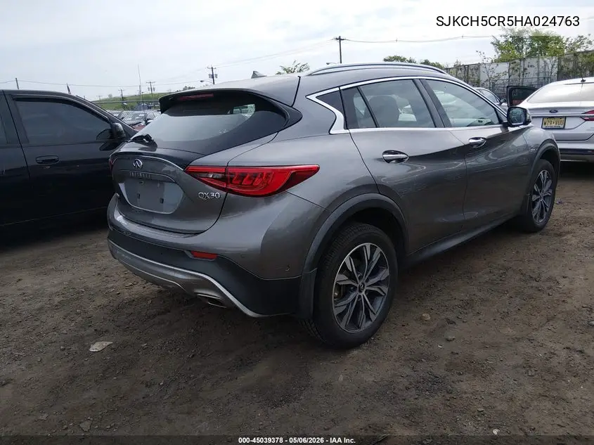 2017 Infiniti Qx30 Premium VIN: SJKCH5CR5HA024763 Lot: 45039378