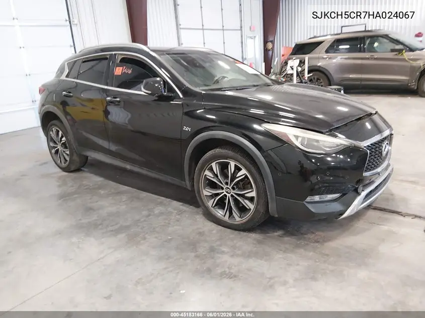 2017 Infiniti Qx30 Premium VIN: SJKCH5CR7HA024067 Lot: 45183166