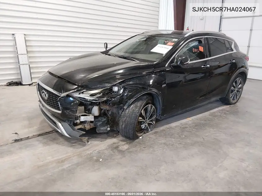 2017 Infiniti Qx30 Premium VIN: SJKCH5CR7HA024067 Lot: 45183166