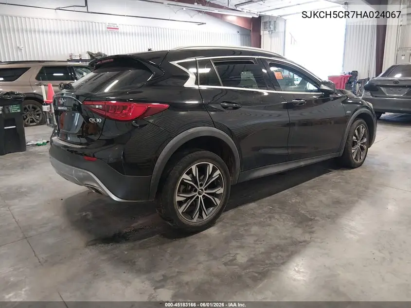 2017 Infiniti Qx30 Premium VIN: SJKCH5CR7HA024067 Lot: 45183166