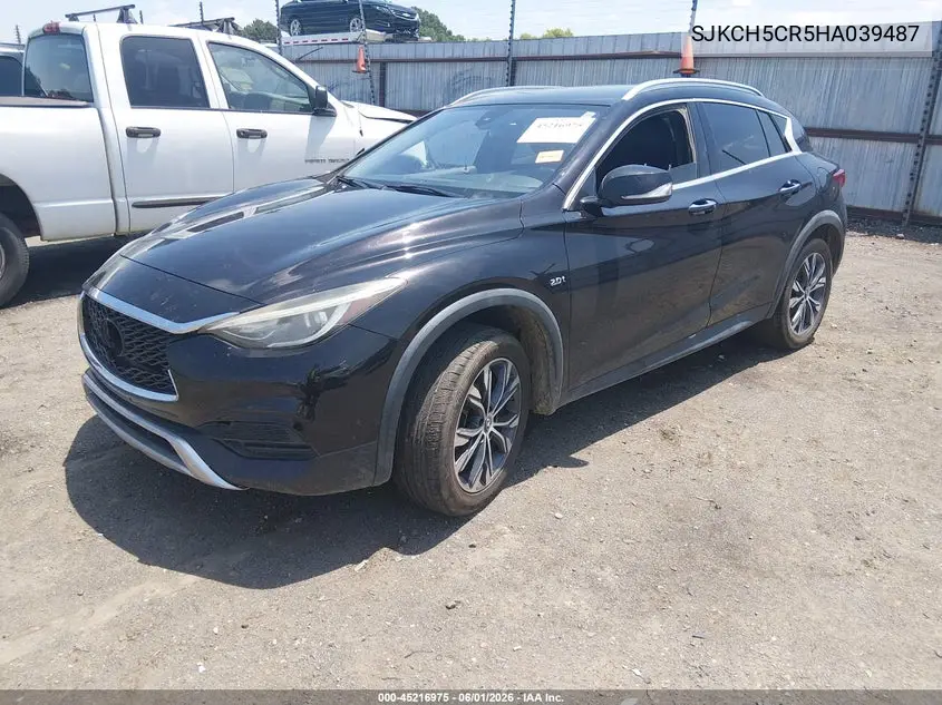 2017 Infiniti Qx30 Luxury VIN: SJKCH5CR5HA039487 Lot: 45216975