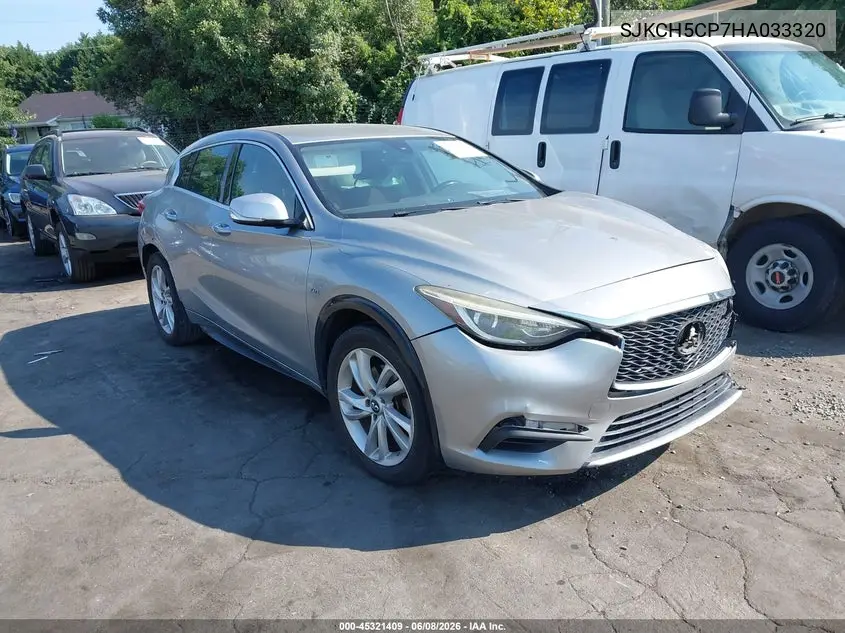 2017 Infiniti Qx30 VIN: SJKCH5CP7HA033320 Lot: 45321409
