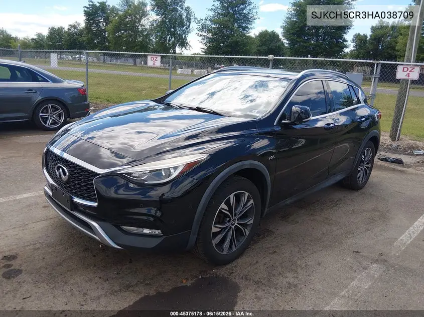 2017 Infiniti Qx30 Premium VIN: SJKCH5CR3HA038709 Lot: 45375178