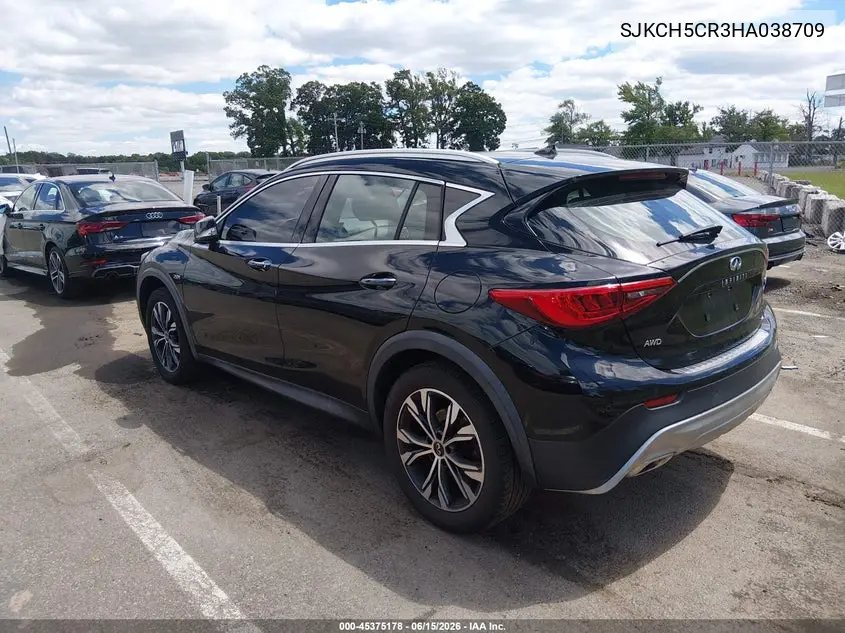 2017 Infiniti Qx30 Premium VIN: SJKCH5CR3HA038709 Lot: 45375178