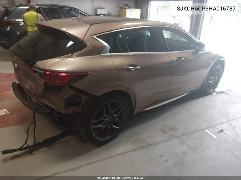 2017 Infiniti Qx30 Sport VIN: SJKCH5CP3HA016787 Lot: 45420713