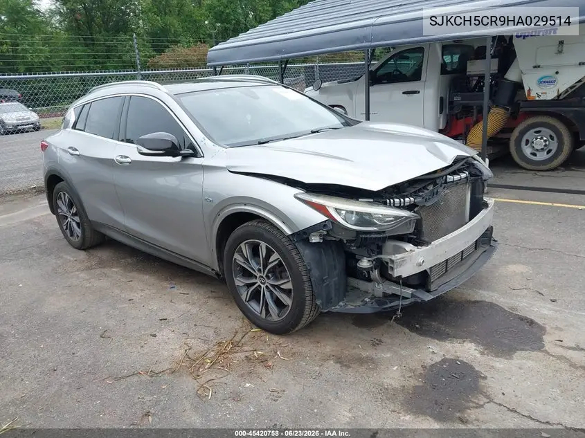 2017 Infiniti Qx30 Premium VIN: SJKCH5CR9HA029514 Lot: 45420758