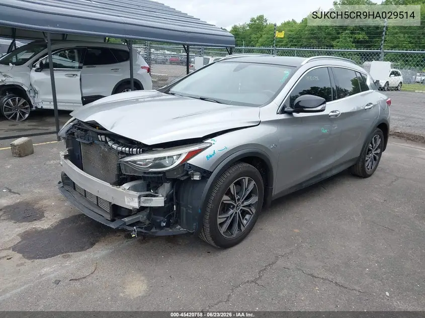 2017 Infiniti Qx30 Premium VIN: SJKCH5CR9HA029514 Lot: 45420758