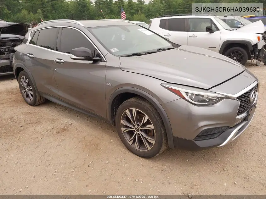 2017 Infiniti Qx30 Luxury VIN: SJKCH5CR6HA039630 Lot: 45423447