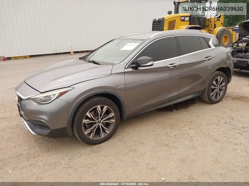 2017 Infiniti Qx30 Luxury VIN: SJKCH5CR6HA039630 Lot: 45423447
