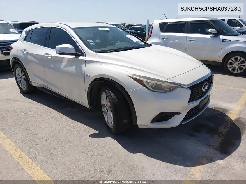 2017 Infiniti Qx30 VIN: SJKCH5CP8HA037280 Lot: 45431152