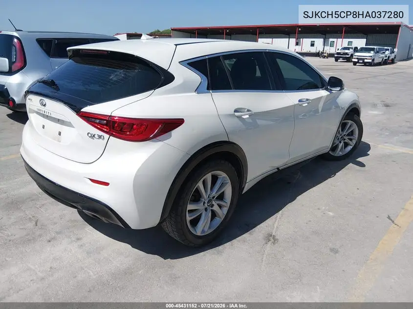 2017 Infiniti Qx30 VIN: SJKCH5CP8HA037280 Lot: 45431152