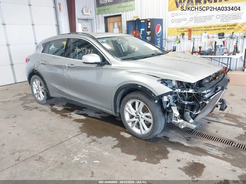 2017 Infiniti Qx30 VIN: SJKCH5CP2HA033404 Lot: 45460685