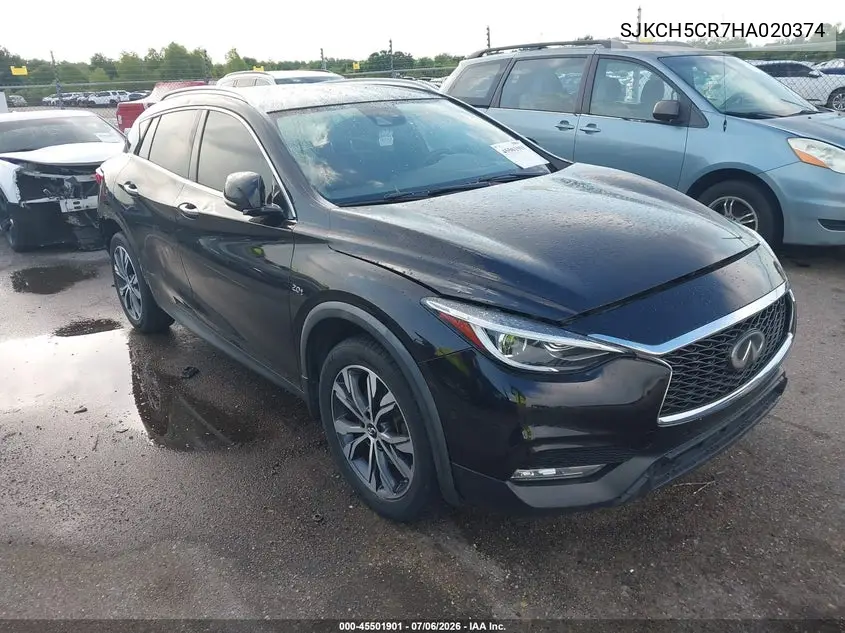 2017 Infiniti Qx30 Premium VIN: SJKCH5CR7HA020374 Lot: 45501901