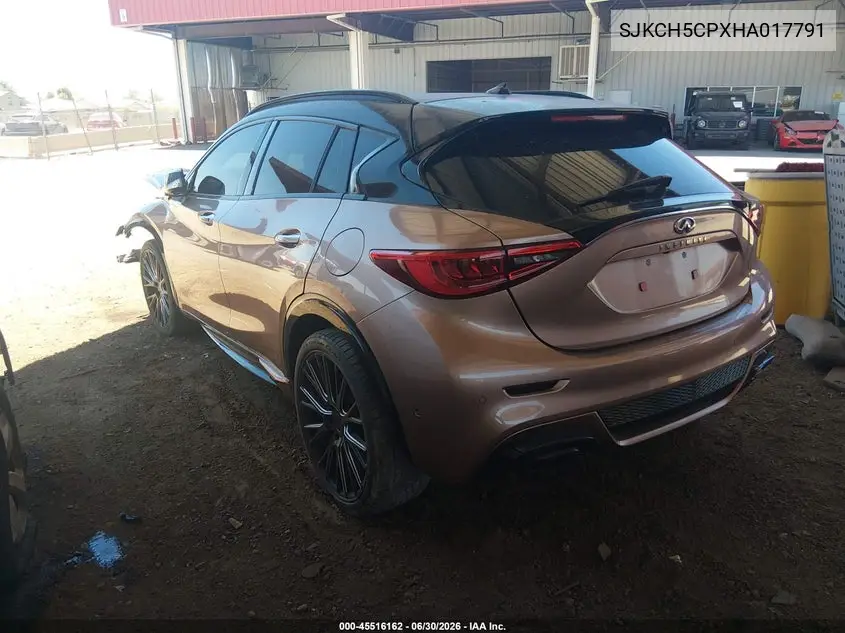 2017 Infiniti Qx30 Premium VIN: SJKCH5CPXHA017791 Lot: 45516162
