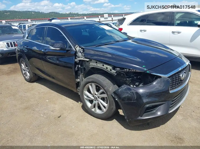 2017 Infiniti Qx30 VIN: SJKCH5CP1HA017548 Lot: 45535612