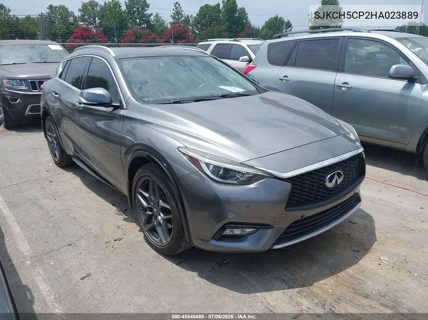 2017 Infiniti Qx30 Premium VIN: SJKCH5CP2HA023889 Lot: 45540488