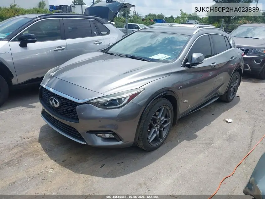 2017 Infiniti Qx30 Premium VIN: SJKCH5CP2HA023889 Lot: 45540488