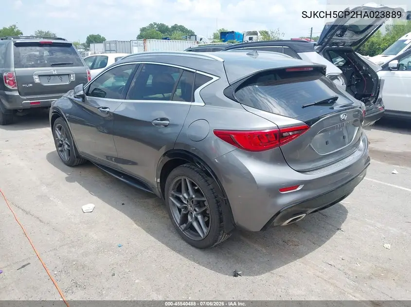 2017 Infiniti Qx30 Premium VIN: SJKCH5CP2HA023889 Lot: 45540488