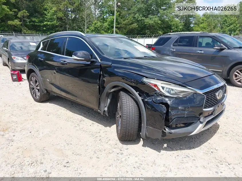 2017 Infiniti Qx30 Premium VIN: SJKCH5CRXHA026265 Lot: 45564164