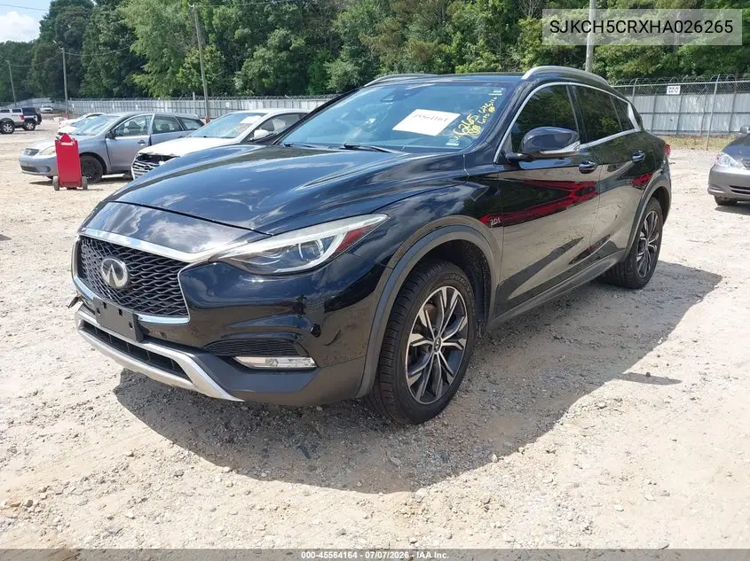 2017 Infiniti Qx30 Premium VIN: SJKCH5CRXHA026265 Lot: 45564164