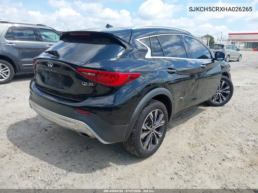 2017 Infiniti Qx30 Premium VIN: SJKCH5CRXHA026265 Lot: 45564164