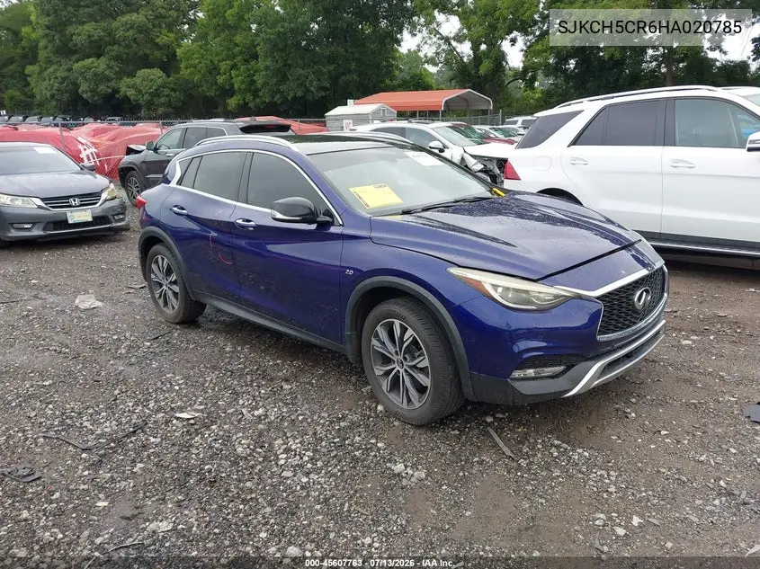 2017 Infiniti Qx30 Premium VIN: SJKCH5CR6HA020785 Lot: 45607763