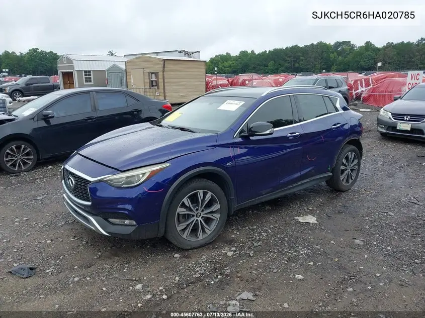 2017 Infiniti Qx30 Premium VIN: SJKCH5CR6HA020785 Lot: 45607763