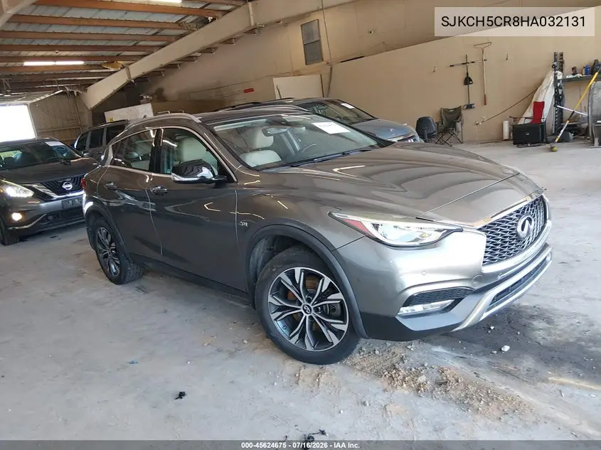 2017 Infiniti Qx30 Premium VIN: SJKCH5CR8HA032131 Lot: 45624675