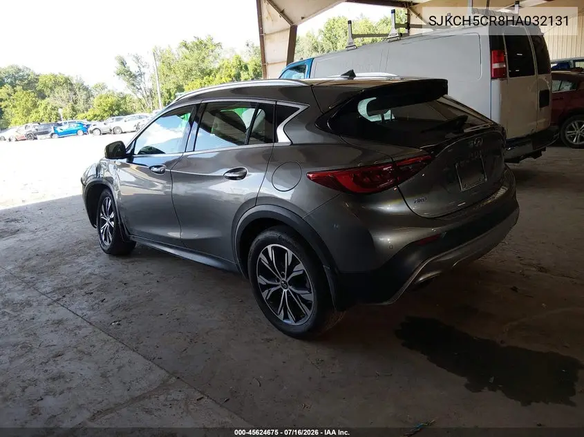 2017 Infiniti Qx30 Premium VIN: SJKCH5CR8HA032131 Lot: 45624675