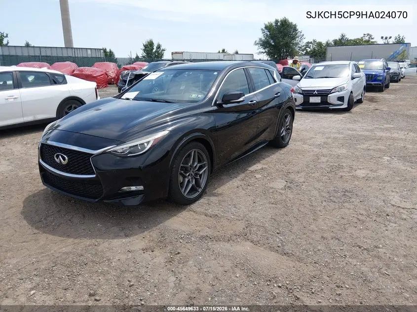 2017 Infiniti Qx30 Sport VIN: SJKCH5CP9HA024070 Lot: 45649633
