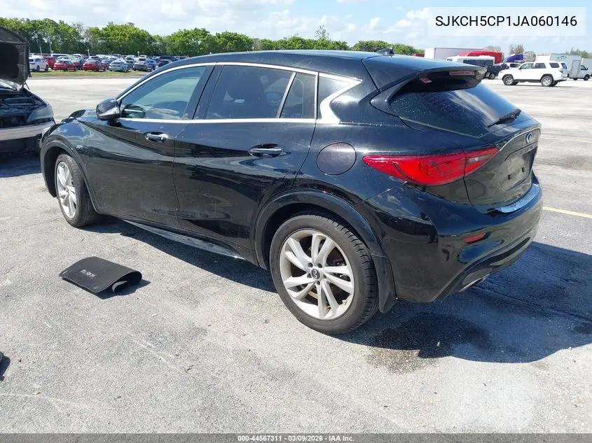 2018 Infiniti Qx30 Luxury VIN: SJKCH5CP1JA060146 Lot: 44567311