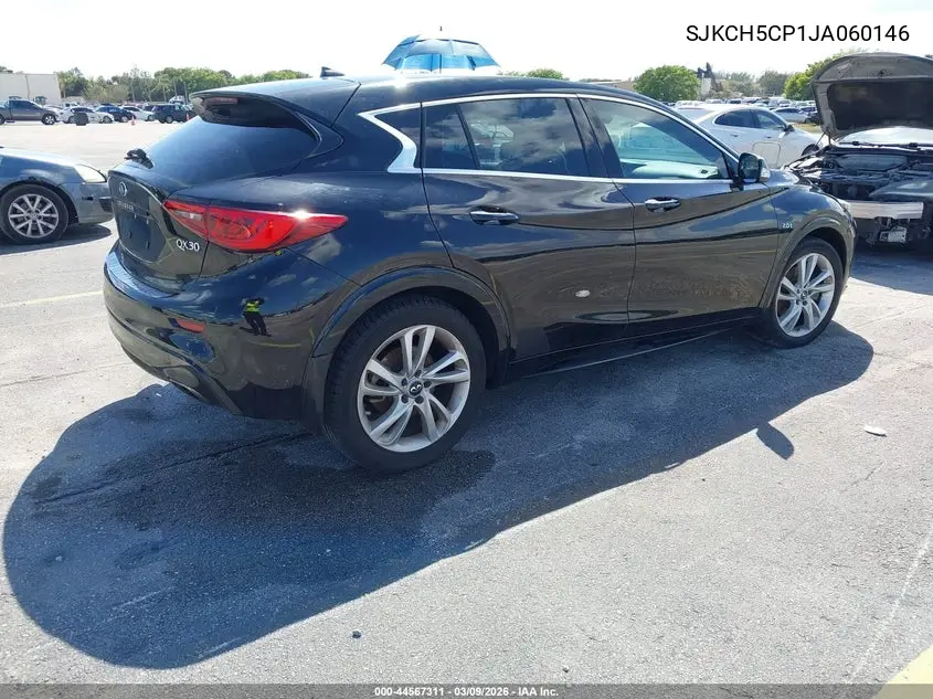 2018 Infiniti Qx30 Luxury VIN: SJKCH5CP1JA060146 Lot: 44567311