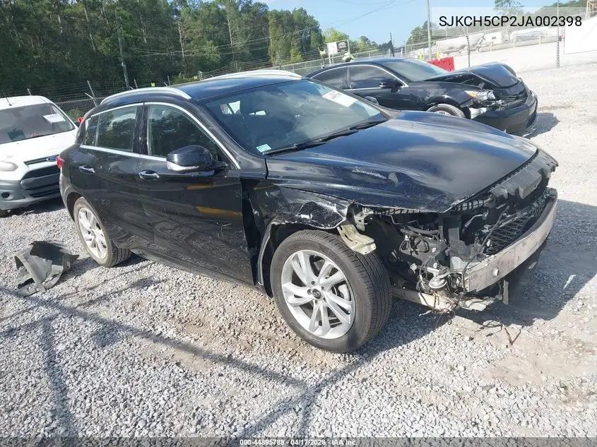 2018 Infiniti Qx30 Essential VIN: SJKCH5CP2JA002398 Lot: 44895788