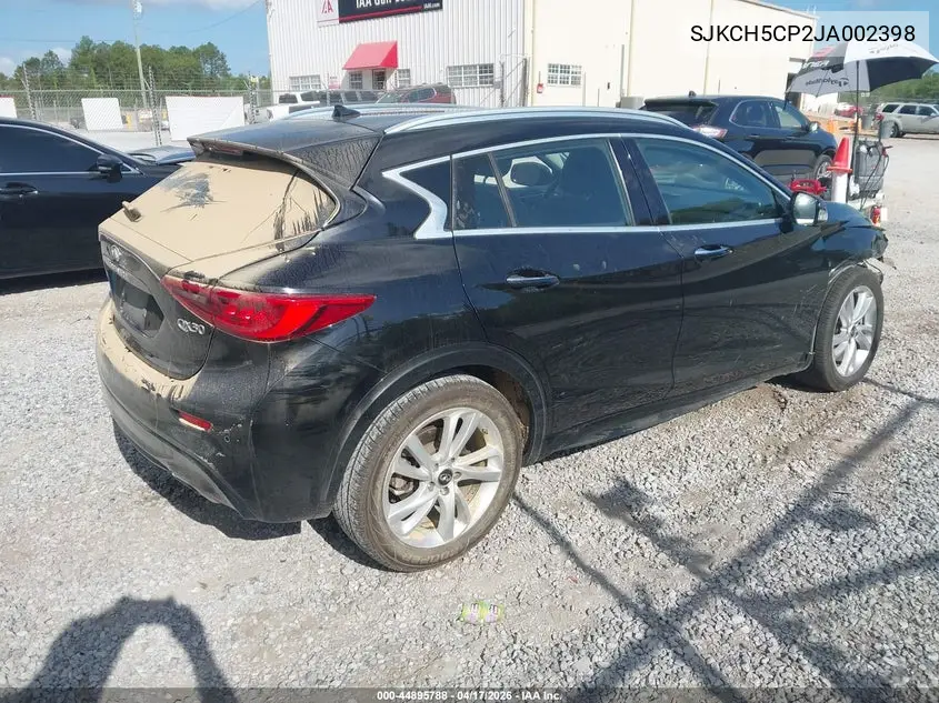 2018 Infiniti Qx30 Essential VIN: SJKCH5CP2JA002398 Lot: 44895788