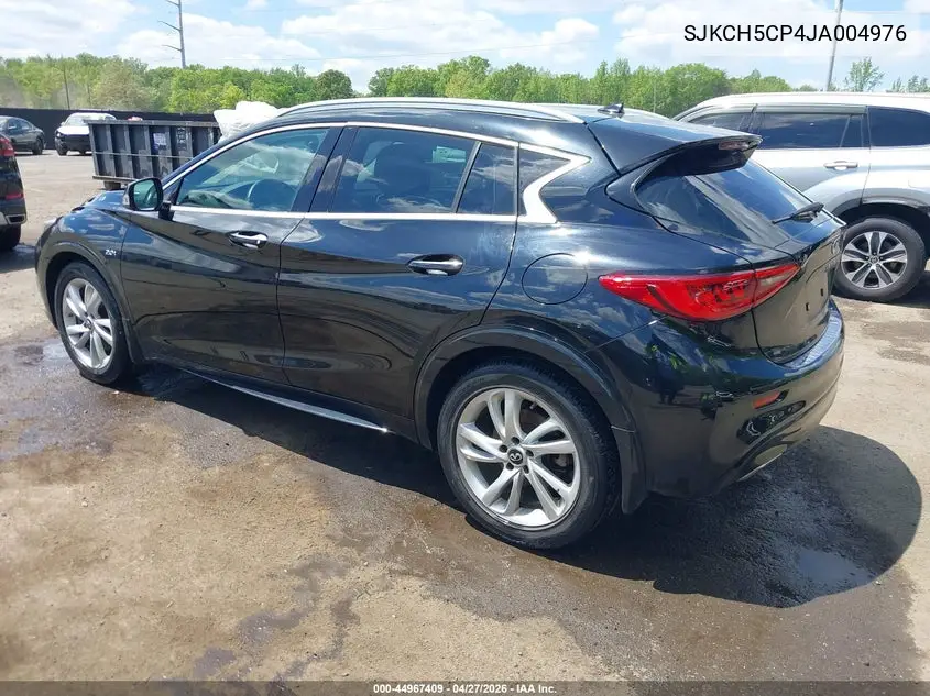2018 Infiniti Qx30 Luxe VIN: SJKCH5CP4JA004976 Lot: 44967409
