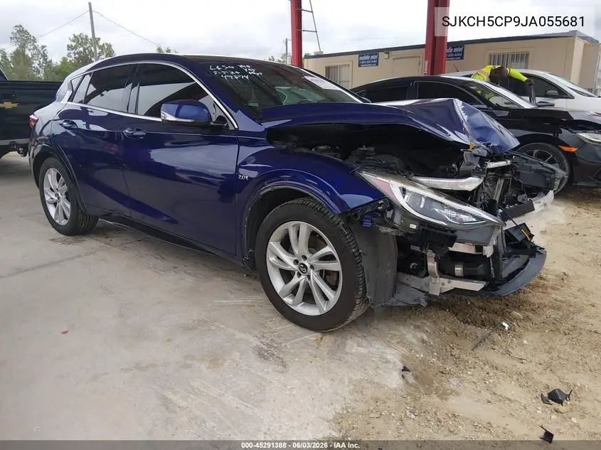 2018 Infiniti Qx30 Luxury VIN: SJKCH5CP9JA055681 Lot: 45291388