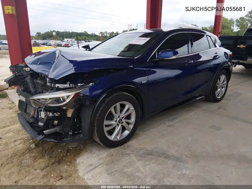 2018 Infiniti Qx30 Luxury VIN: SJKCH5CP9JA055681 Lot: 45291388