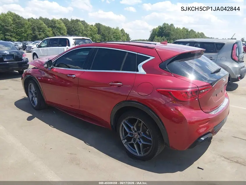2018 Infiniti Qx30 Sport VIN: SJKCH5CP1JA042844 Lot: 45389358