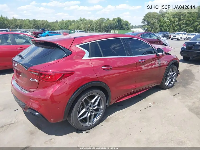 2018 Infiniti Qx30 Sport VIN: SJKCH5CP1JA042844 Lot: 45389358